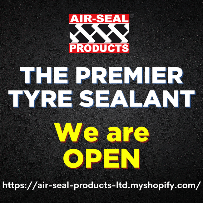Air-Seal Products - The Premier Tyre Sealant - launches an online shop!
